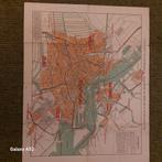 Oude Plattegrond van Amsterdam, Boeken, Atlassen en Landkaarten, Landkaart, 1800 tot 2000, Nederland, Ophalen