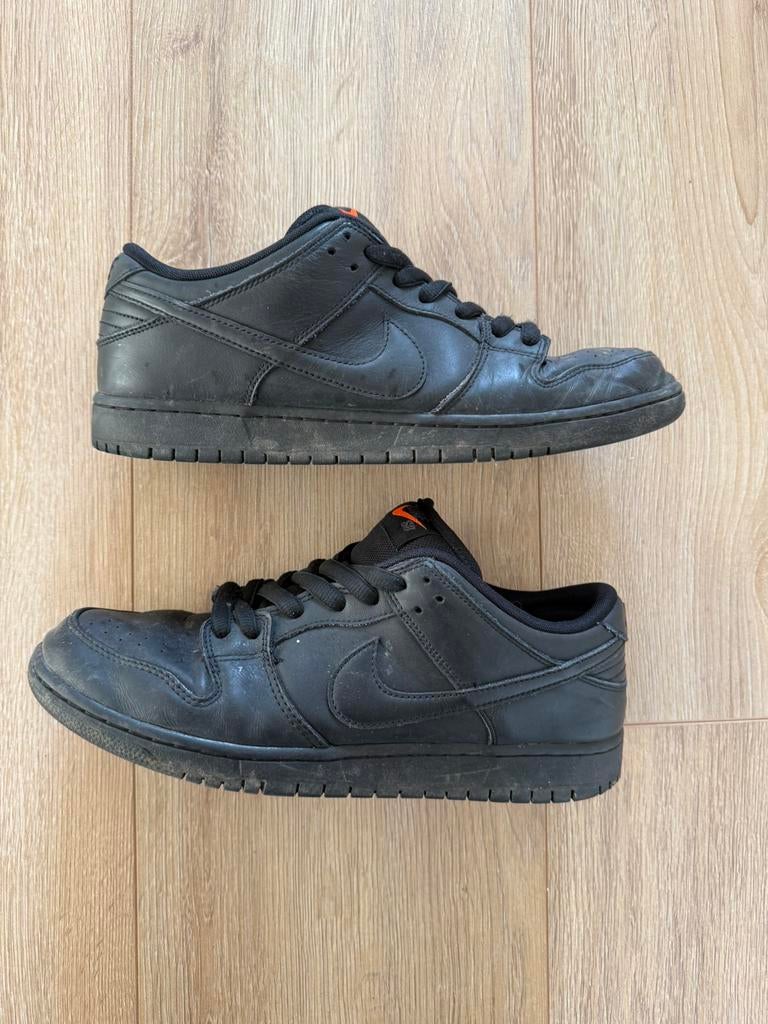 Nike SB Dunk low triple black 46, Zwart, Ophalen of Verzenden, Sneakers of Gympen, Zo goed als nieuw
