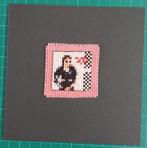 kaart met geborduurde platenhoes BAD / MJ (1804), Hobby en Vrije tijd, Ophalen of Verzenden, Nieuw, Overige thema's