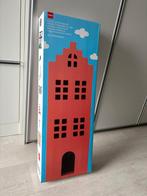 Hema poppenhuis grachtenpand roze nieuw in doos, Ophalen, Nieuw, Poppenhuis