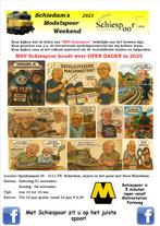 Modelspoordagen Schiedam, Hobby en Vrije tijd, Modeltreinen | H0, Ophalen of Verzenden, Nieuw, Gelijkstroom of Wisselstroom, Overige merken