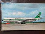 Transavia fotokaart Airbus A300 B2 13x22cm, Verzamelen, Luchtvaart en Vliegtuigspotten, Ophalen of Verzenden
