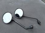 Set van 2 Ronde Motor/ scooter/ fiets spiegels, Fietsen en Brommers, Ophalen, Gebruikt, Overige typen, Onbekend