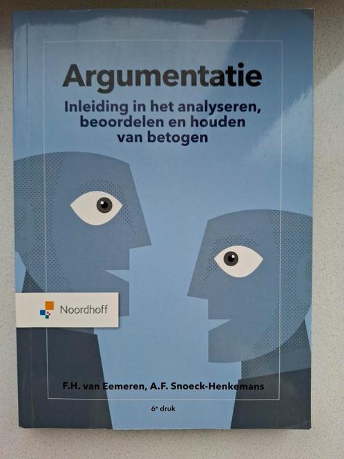 A.F. Snoeck-Henkemans - Argumentatie, Boeken, Studieboeken en Cursussen, Zo goed als nieuw, Ophalen of Verzenden