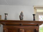 Makkums aardewerk kaststel, Antiek en Kunst, Antiek | Vazen, Ophalen of Verzenden