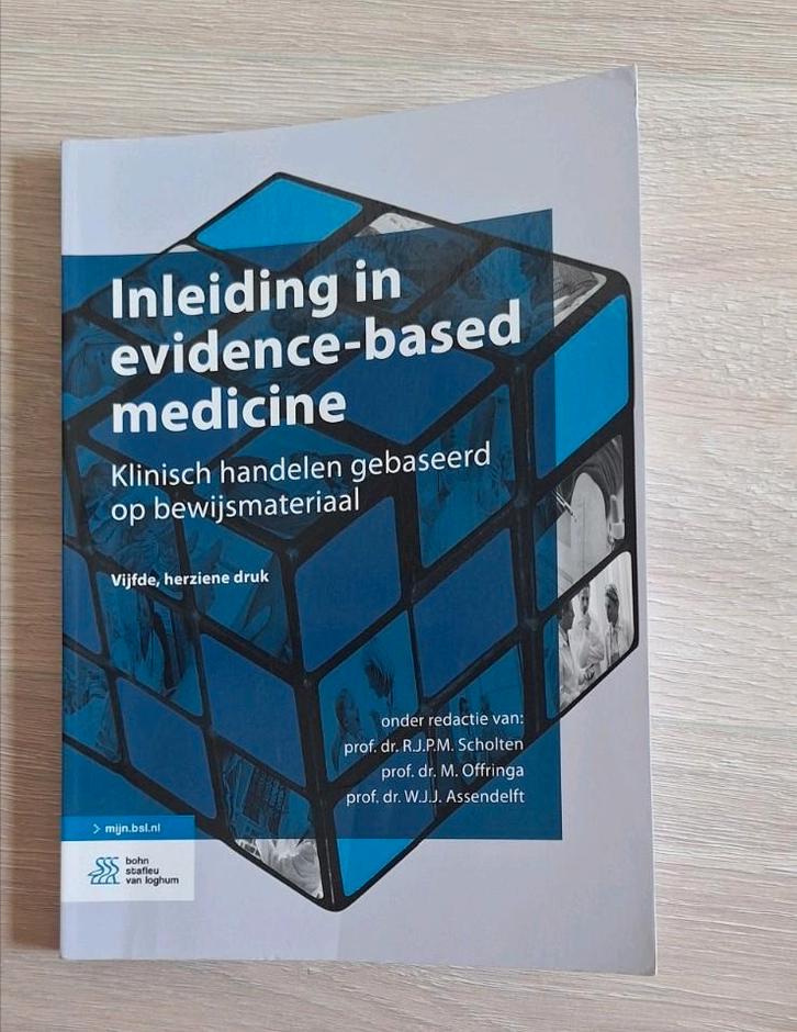 Inleiding in evidence-based medicine, Boeken, Wetenschap, Gelezen, Ophalen of Verzenden