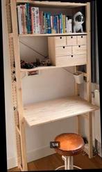 Ivar buro meubel hoekkasten stellingkast, Ophalen, Gebruikt