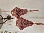 Leuke bruine lampionnetjes doorsnee 12 cm lengte 30 cm., Ophalen of Verzenden, Zo goed als nieuw, Haken