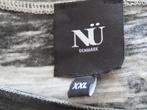 Fraai shirt in groen/grjs met iets bling mt 44/46, Verzenden, Maat 46/48 (XL) of groter, Zo goed als nieuw, Groen