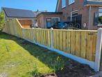 hout beton schuttingen, Tuin en Terras, Schuttingen, Ophalen, Overige materialen, 1 tot 2 meter, 6 meter of meer