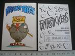panini fantastickers professor terror leraar boos kwaad, Verzenden, Zo goed als nieuw, Overige typen