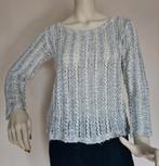 "IMOPOLY" Beige top met ajour steek. Mt. S, IMOPOLY, Beige, Ophalen of Verzenden, Zo goed als nieuw