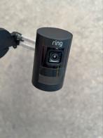 Ring Stick Up Cam Elite Zwart, Audio, Tv en Foto, Videobewaking, Ophalen, Zo goed als nieuw