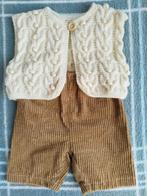 Vest en korte broek, maat 74 - 86, handgemaakt, Ophalen of Verzenden, Nieuw, Jongetje of Meisje, Setje