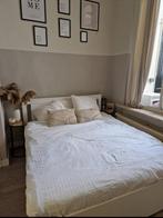 Wit bed ikea 160x200 inclusief matras, Huis en Inrichting, Slaapkamer | Bedden, Ophalen, Wit, Tweepersoons, Zo goed als nieuw