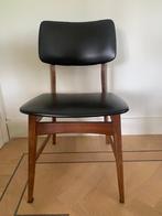 6 vintage degelijke leren eettafel stoelen te koop!, Huis en Inrichting, Ophalen, Gebruikt, Overige kleuren, Leer