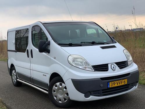 Renault Trafic 2.5 dCi T27 L1H1 AIRCO NAVI DC 2008 AUT LEZEN, Auto's, Bestelauto's, Bedrijf, Te koop, ABS, Airconditioning, Centrale vergrendeling
