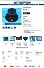 12 inch subwoofer SQ, ., Nieuw, Ophalen of Verzenden, .