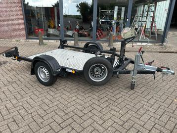 Eucontrailer zakbare motortrailer 260x150CM 1100KG geremd beschikbaar voor biedingen