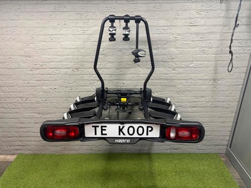 🟢NETTE HAPRO ATLAS 3 (elek)fietsen 65kg/kantelbr/click&go, Auto diversen, Fietsendragers, Gebruikt, Trekhaakdrager, 2 fietsen