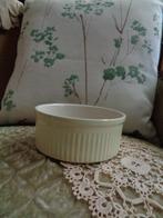 Brocante Pastel Gele Parafeu Schaal van Regout ** Mimosa **, Ophalen of Verzenden