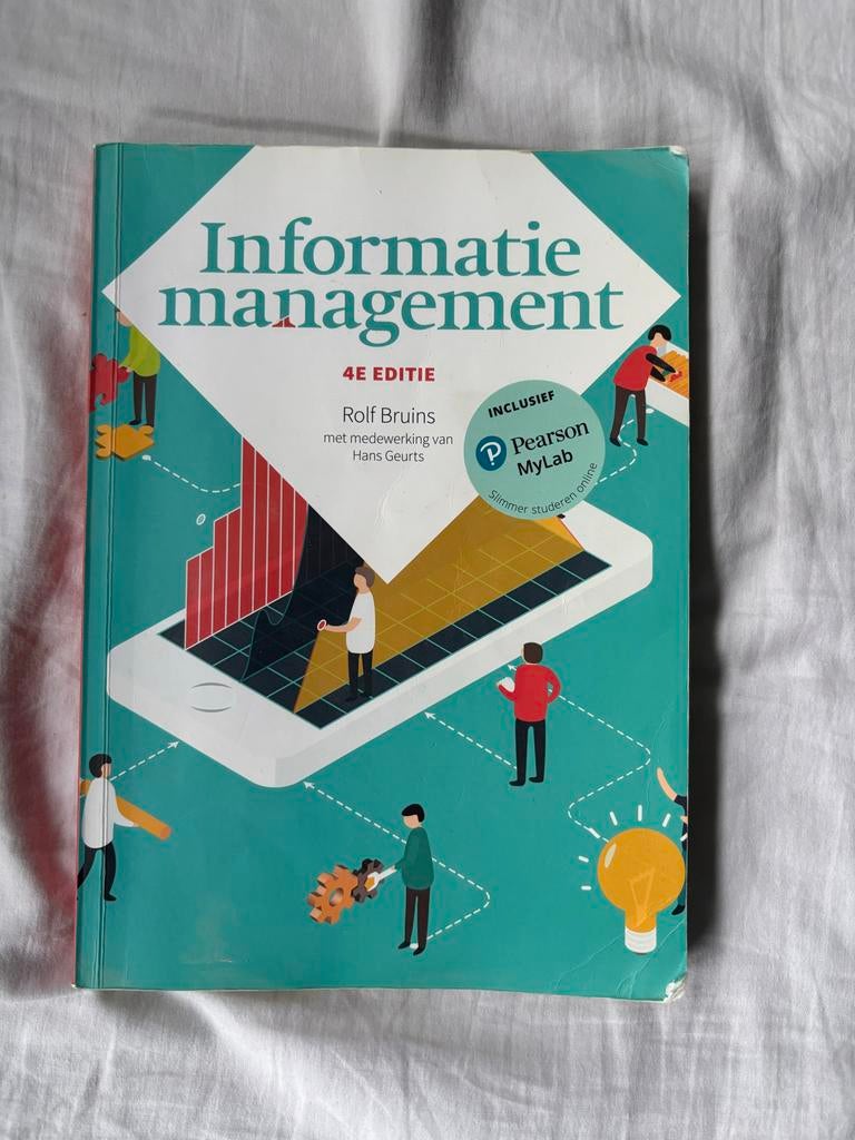 Rolf Bruins - Informatiemanagement werkboek 4e edite, Boeken, Schoolboeken, Hans Geurts; Rolf Bruins, Ophalen of Verzenden, Zo goed als nieuw