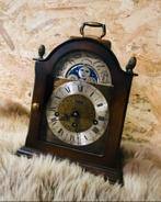 Vintage antieke mantel klok Duitse Hermle maanfase, Ophalen of Verzenden