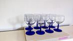 8x Wijnglas Donkerblauwe Steel Luminarc, Verzamelen, Glas en Borrelglaasjes, Ophalen of Verzenden, Zo goed als nieuw, Overige typen