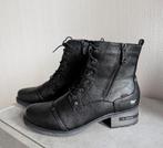 Mustang veterlaarsjes, zwart, maat 40, Kleding | Dames, Schoenen, Zwart, Lage of Enkellaarzen, Ophalen of Verzenden, Zo goed als nieuw