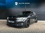 BMW 1 Serie 118i LCI AUT M-SPORT 5-Deurs LEER Navi LED, Auto's, 136 pk, Gebruikt, 1290 kg, Zwart
