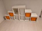 2x Ikea Trofast opbergkasten, Met plank(en), Kunststof, Zo goed als nieuw, Minder dan 100 cm