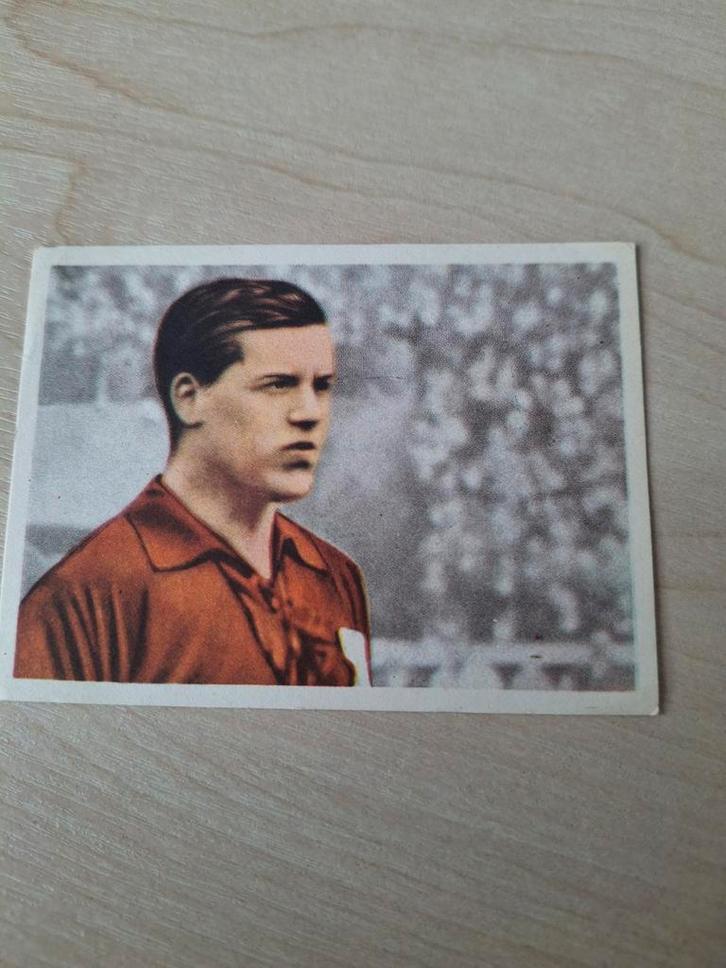 Joop van Nellen - Leeuwenzegel Voetbalplaatje, Postzegels en Munten, Postzegels | Nederland, T/m 1940, Verzenden
