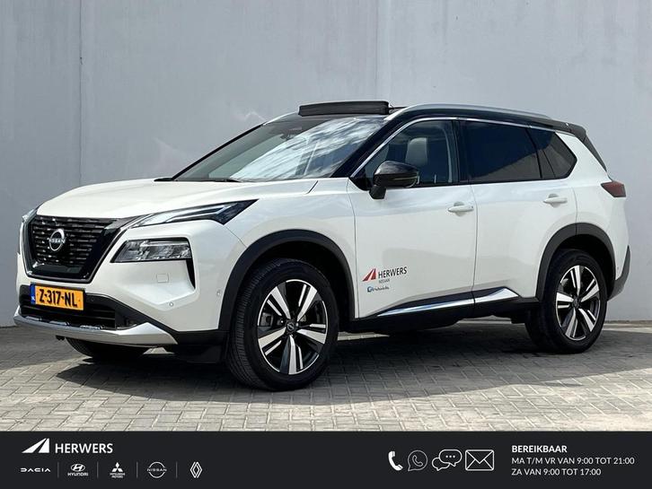 Nissan X-Trail 1.5 e-Power Tekna Automaat Hybride / HUD / El, Auto's, Nissan, Bedrijf, Te koop, X-Trail, 360° camera, ABS, Achteruitrijcamera