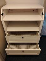 Commode met lades - Wit, Ophalen, Gebruikt, 90 tot 105 cm