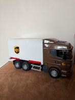 UPS Scania Vrachtwagen Speelgoed Bruder, Groter dan 1:32, Zo goed als nieuw, Truck, Ophalen