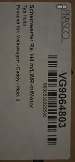 Koplampen Caddy, Ophalen of Verzenden, Nieuw