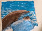 1 pers Dekbedovertrek Dolfijnen, Dekbedovertrek, Ophalen of Verzenden, Zo goed als nieuw, Jongetje of Meisje