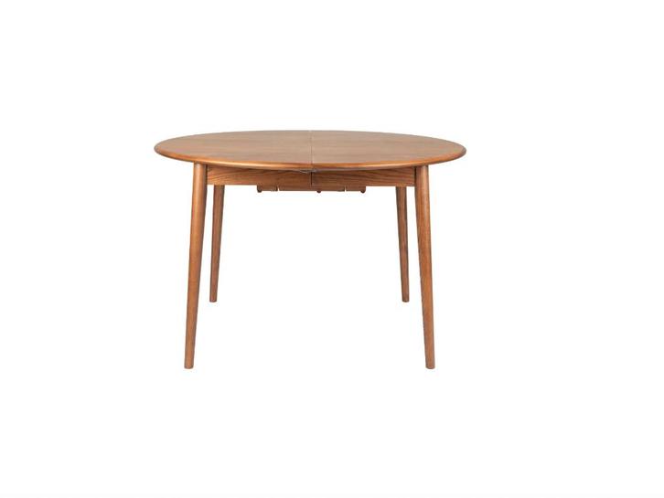 Zuiver Twist Uitschuifbare Eettafel Walnoot | Van €1135, nu, Huis en Inrichting, Tafels | Eettafels, Nieuw, 100 tot 150 cm, 150 tot 200 cm