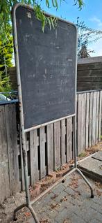 oud bord reclame uit NS fietsenstalling, Ophalen, Gebruikt, Krijtbord