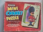 Godfrey the Guardsman Mini-chunky series houten puzzel 1979., Verzamelen, Speelgoed, Ophalen, Gebruikt