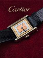 Cartier Must De Tank Vermeil Trinity Handwinder 925 Zilver, Avenue de la Gare 22, 1700 Fribourg, Switzerland, Polshorloge, Ophalen of Verzenden