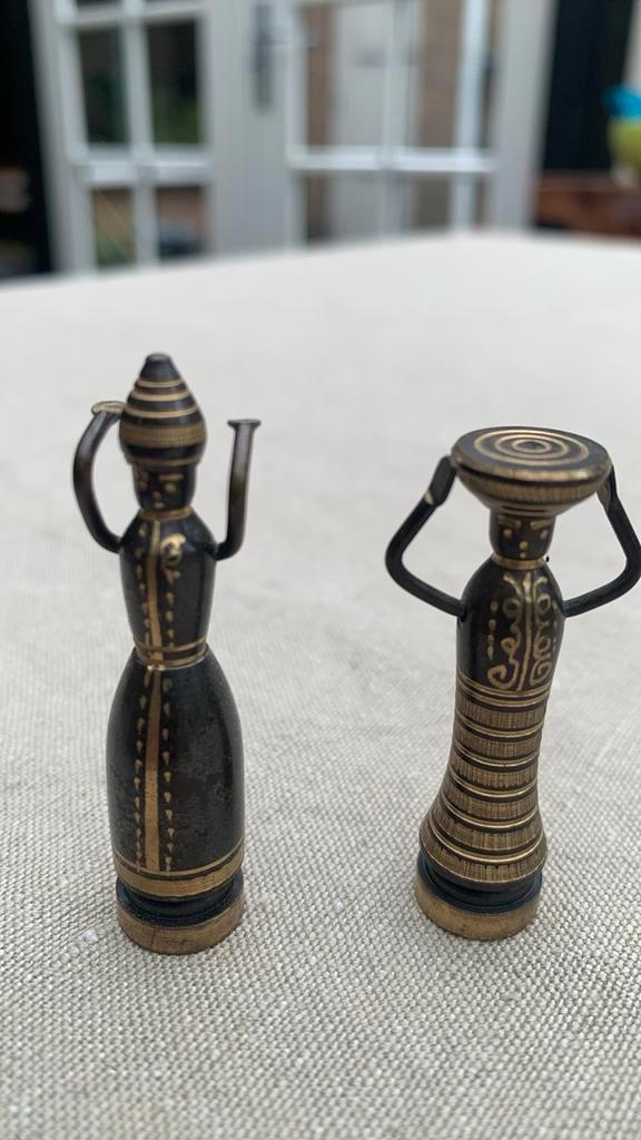 Kleine beeldjes Hans Teppich, Verzamelen, Beelden en Beeldjes, Religie, Ophalen of Verzenden