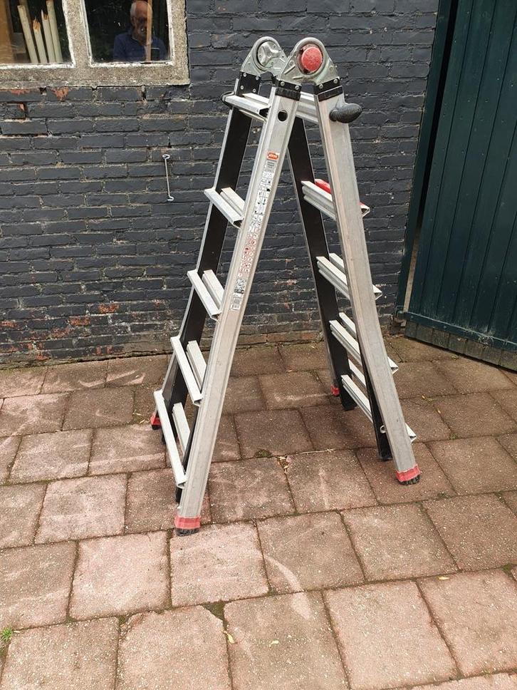 GEZOCHT Altrex varitrex teleprof vouwladder, Doe-het-zelf en Verbouw, Ladders en Trappen, Gebruikt, 2 tot 4 meter, Ophalen
