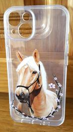 Nieuw stevig hoesje voor de IPhone 14 - Paarden opdruk, Telecommunicatie, Ophalen of Verzenden, Nieuw, IPhone 14, Hoesje of Tasje