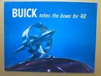 1948 BUICK grote folder, Engels, Ophalen of Verzenden, Zo goed als nieuw, Overige merken