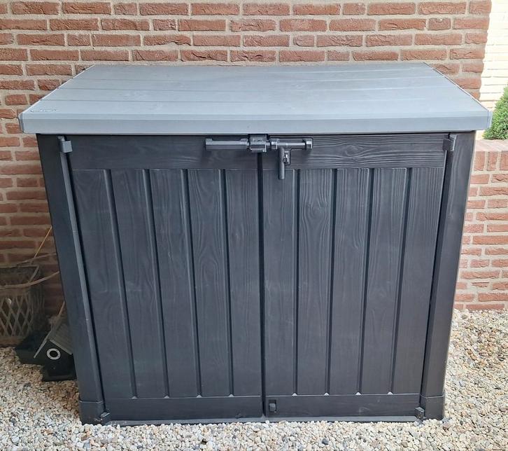 Keter opbergbox/klikobox/kussenbox. STORE IT OUT MAX, Tuin en Terras, Bergingen en Tuinkasten, Zo goed als nieuw, Overige typen