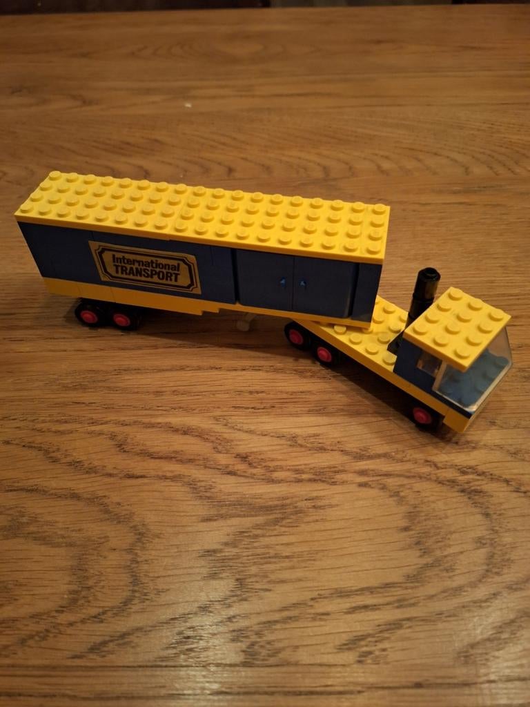 Lego 694 Transport Truck (1974) Compleet, Kinderen en Baby's, Speelgoed | Duplo en Lego, Ophalen of Verzenden, Gebruikt, Complete set