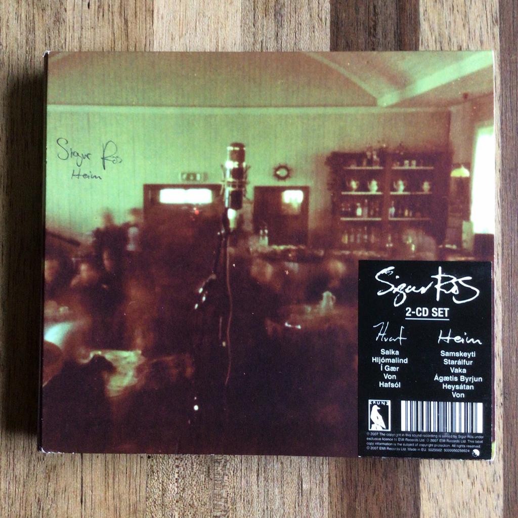 Sigur Ros - 2 cd-set - Hvarf & Heim, Ophalen of Verzenden, Zo goed als nieuw