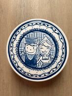 Blond Amsterdam Delftsblauw Taartplateau, Huis en Inrichting, Porselein of Keramiek, Schaal, Rond, Ophalen of Verzenden