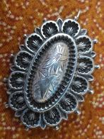 Mooie antieke speld of broche uit Engeland van zilver 3,4 cm, Ophalen of Verzenden, Zilver